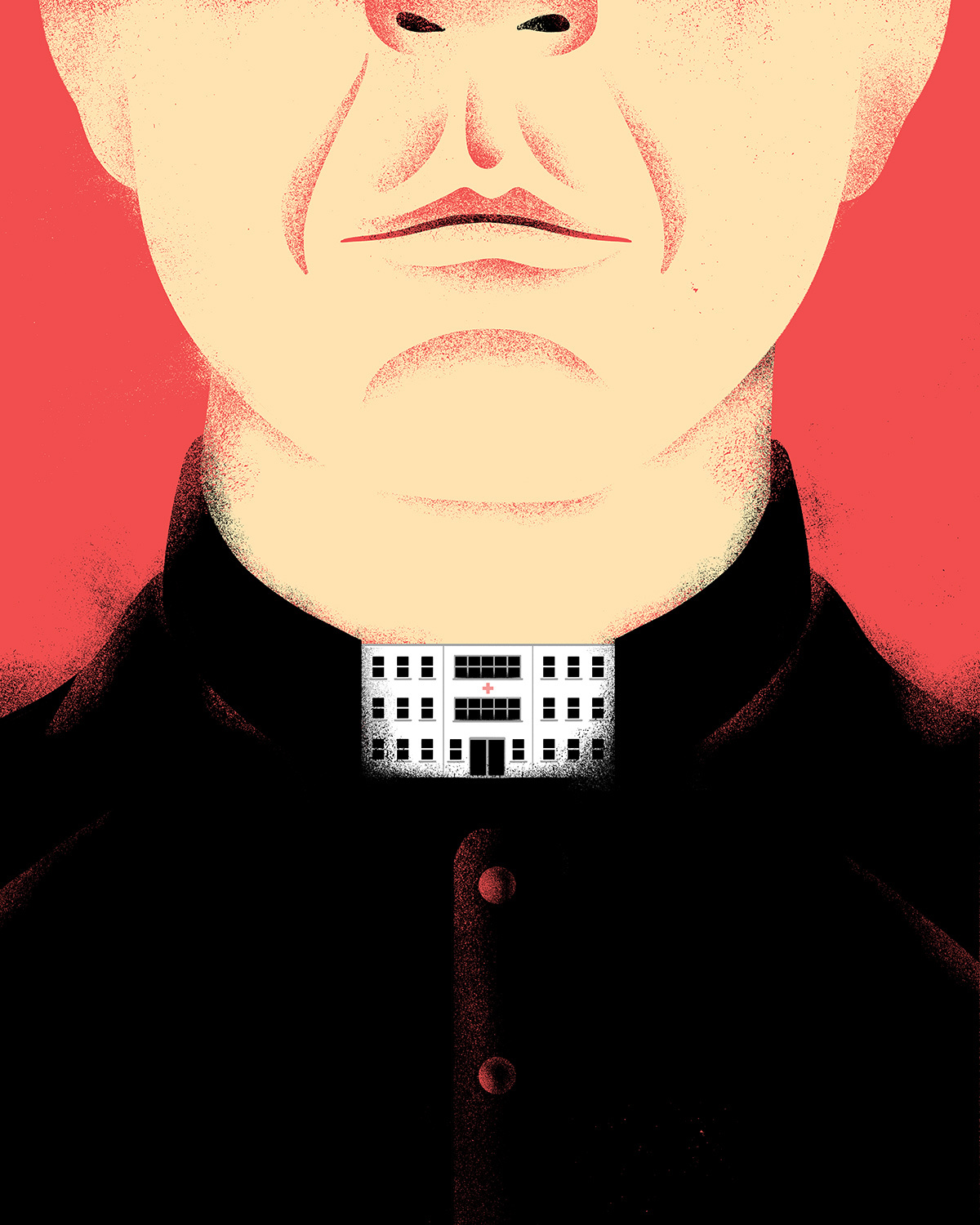 Illustration of a priest